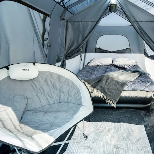 چادر اتومات کر - 9 نفره کمپینگ دو پوش Core 9 Person Instant Cabin Tent with Full Rainfly - تصویر 2
