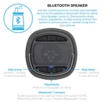 چراغ کمپینگ شارژی کر - 1250 لومن با اسپیکر بلوتوث Core 1250 Lumen Rechargeable Lantern with Bluetooth Speaker - تصویر 4