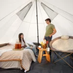 چادر کر سرخپوستی - 6 نفره کمپینگ چراغ دار Core 6 Person Lighted Bell Tent - تصویر 2