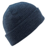 کلاه اسکی و شهری فیشرمن ودزی - دکتلون Wedze Adult Ski Beanie - Navy - Fisherman