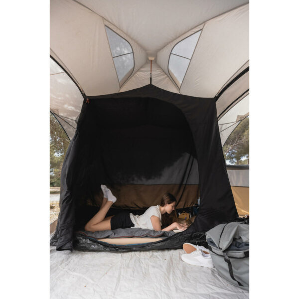 چادر بادی کچوا 8 نفره کمپینگ Quechua Inflatable camping stay - Base Air Seconds Fresh - 8 People - تصویر 2