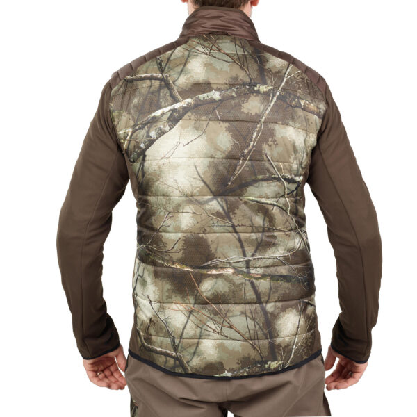 کاپشن شکار سولوگناک طرح استتار - با ژاکت (پیش خرید) Solognac Warm Waterproof 500 3-in-1 Treemetic Hunting Jacket - 100 - تصویر 18