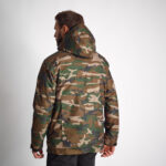 کاپشن شکار سولوگناک طرح جنگل (پیش خرید) Solognac Warm Waterproof Jacket 100 Camo Woodland - تصویر 3