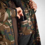کاپشن شکار سولوگناک طرح جنگل (پیش خرید) Solognac Warm Waterproof Jacket 100 Camo Woodland - تصویر 7