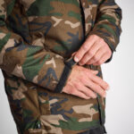 کاپشن شکار سولوگناک طرح جنگل (پیش خرید) Solognac Warm Waterproof Jacket 100 Camo Woodland - تصویر 9