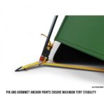 چادر هاسکی بیزام - 2 نفره کلاسیک کمپینگ Husky Bizam 2 Classic Camping Tent - تصویر 7