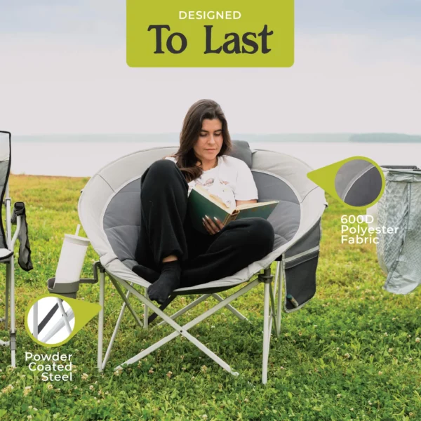 صندلی کمپینگ کر Core Mesh Oversized Round Chair - تصویر 8