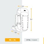 کوله پشتی کوهنوردی سیموند 90 + 10 لیتری Simond Men's trekking backpack 90+10l - mt900 symbium - تصویر 7