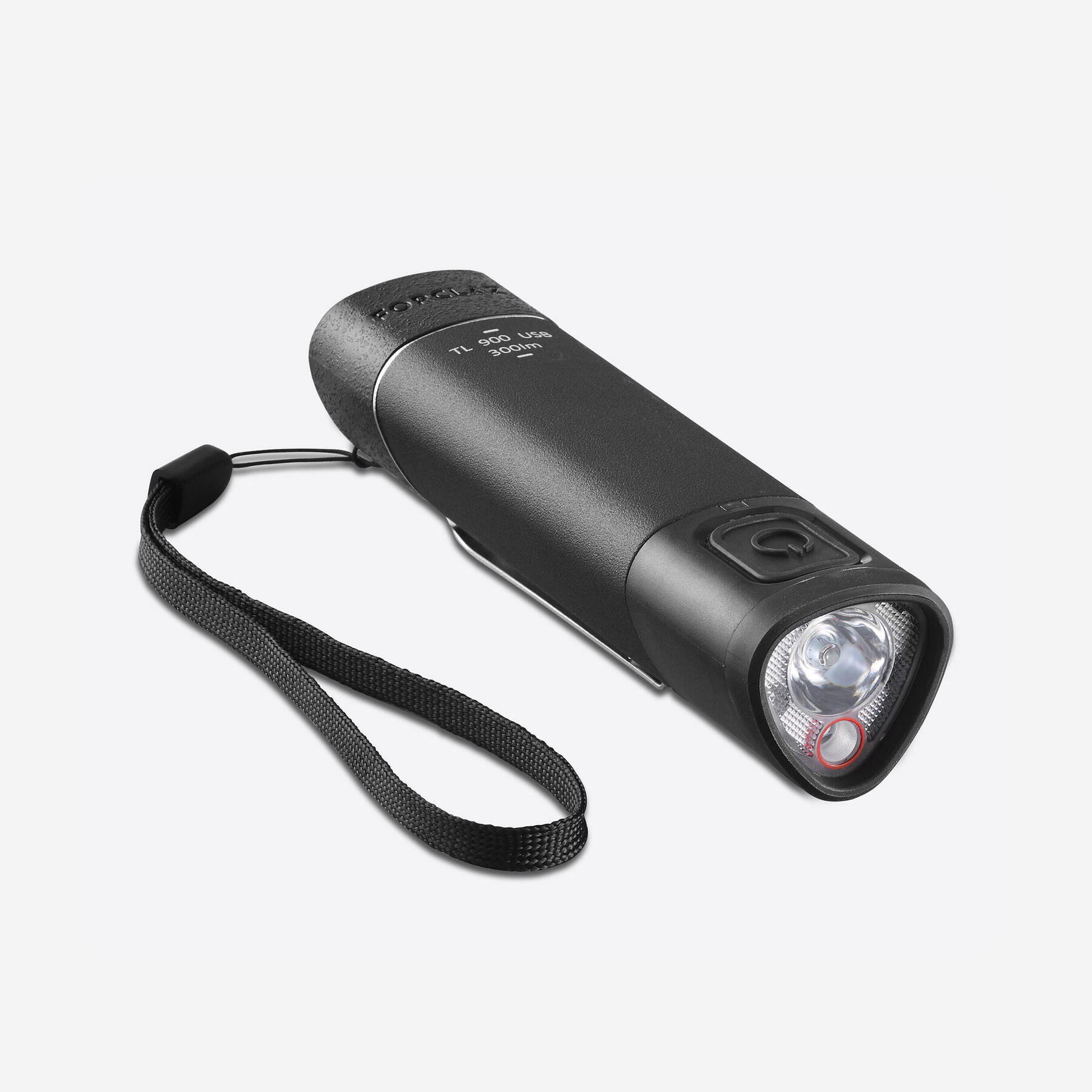 sanicamping-8588393-01 چراغ قوه شارژی فورکلاز - 300 لومن Forclaz Rechargeable flashlight - 300 lumens - tl900 - تصویر 1