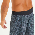 مایو موج سواری دکتلون Decathlon Male Long 19" Sea Shorts/ Boardshort - Black - 900 ITZBLACK - تصویر 6