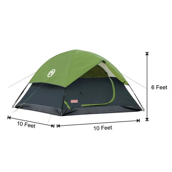 چادر کمپینگ کلمن - ساندوم ۶ نفره Coleman Sundome® 6-Person Camping Tent - تصویر 5