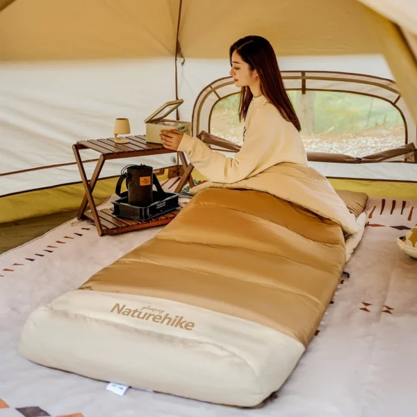 کیسه خواب نیچرهایک - همراه با زیرانداز - کامفورت 6 درجه Naturehike Sleeping bag with groundsheet - CNH22SD006 - تصویر 5