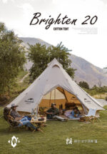 چادر سرخپوستی نیچرهایک – مناسب 10 نفر – هشت ضلعی Naturehike Brighten 20 Cotton Pyramid Tent - NH20ZP012 - تصویر 11