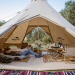 چادر سرخپوستی نیچرهایک – مناسب 10 نفر – هشت ضلعی Naturehike Brighten 20 Cotton Pyramid Tent - NH20ZP012 - تصویر 2