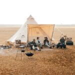 چادر سرخپوستی نیچرهایک – مناسب 10 نفر – هشت ضلعی Naturehike Brighten 20 Cotton Pyramid Tent - NH20ZP012 - تصویر 6
