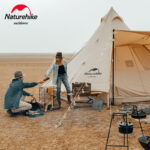 چادر سرخپوستی نیچرهایک – مناسب 10 نفر – هشت ضلعی Naturehike Brighten 20 Cotton Pyramid Tent - NH20ZP012 - تصویر 7