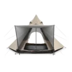 چادر سرخپوستی نیچرهایک – 3 تا 4 نفره – شش ضلعی Naturehike Hexaonal Pyramid Tent Ranch 4 - NH20ZP013 - تصویر 3