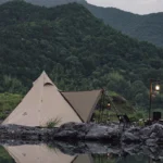 چادر سرخپوستی نیچرهایک – 3 تا 4 نفره – شش ضلعی Naturehike Hexaonal Pyramid Tent Ranch 4 - NH20ZP013 - تصویر 4