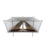 چادر سرخپوستی نیچرهایک – 3 تا 4 نفره – شش ضلعی Naturehike Hexaonal Pyramid Tent Ranch 4 - NH20ZP013 - تصویر 15