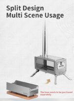 اجاق هیزمی نیچرهایک Naturehike Desktop Firewood Stove - NH21SK004 - تصویر 6