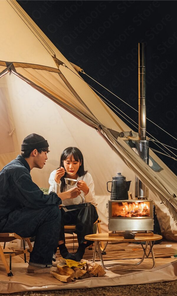 اجاق هیزمی نیچرهایک Naturehike Desktop Firewood Stove - NH21SK004 - تصویر 9