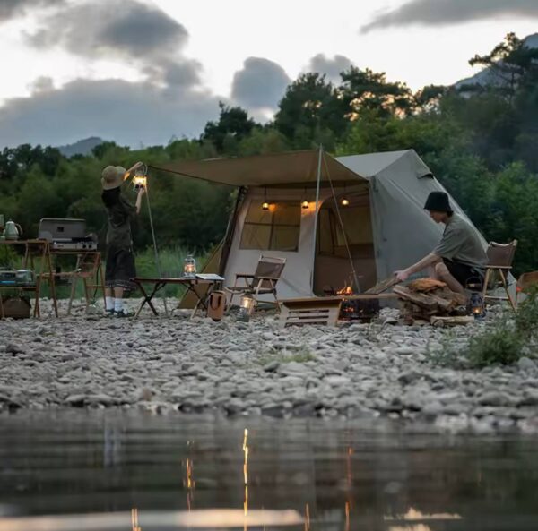 چادر نیچرهایک چهار فصل - 3 تا 4 نفره کمپینگ Naturehike Village 5.0 3-4Person Tent - NH21ZP009 - تصویر 4