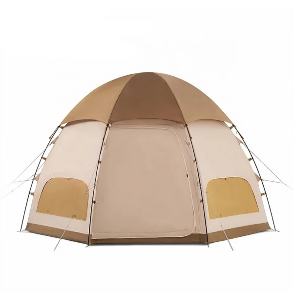 چادر مغولی هشت ضلعی نیچرهایک - 3 تا 4 نفره کمپینگ Naturehike Octagonal Mongolian Glamping Tent - NH22ZP012 - تصویر 21