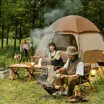 چادر مغولی هشت ضلعی نیچرهایک - 3 تا 4 نفره کمپینگ Naturehike Octagonal Mongolian Glamping Tent - NH22ZP012 - تصویر 12