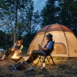 چادر مغولی هشت ضلعی نیچرهایک - 3 تا 4 نفره کمپینگ Naturehike Octagonal Mongolian Glamping Tent - NH22ZP012 - تصویر 2