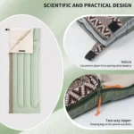 کیسه خواب نیچرهایک - سه فصل - کامفورت 13 درجه Naturehike Linglong Synthetic Sleeping Bag L150 - 3 Season - NH20MSD05 - تصویر 4