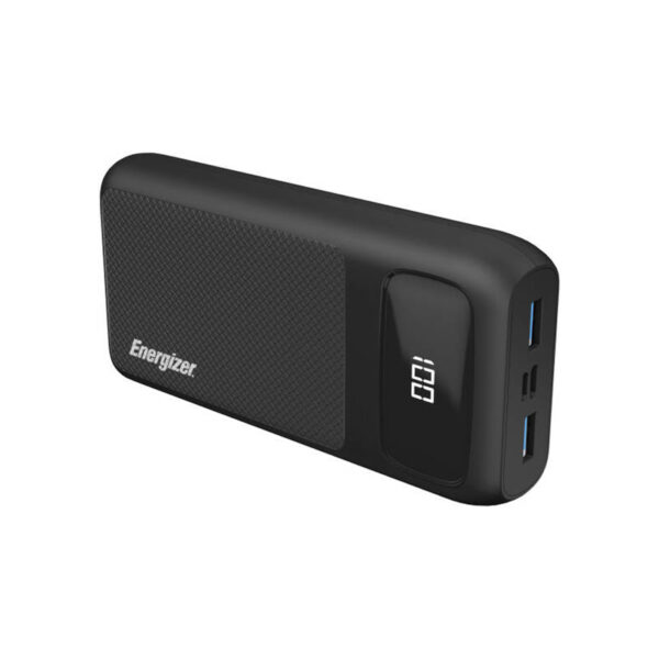 پاور بانک انرجایزر – ظرفیت 20000 میلی‌آمپر Energizer Power Bank (PowerSafe 20W PD 20K) - 3-Port with USB-C Cable - UE20063PQ - تصویر 3