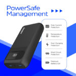 پاور بانک انرجایزر – ظرفیت 20000 میلی‌آمپر Energizer Power Bank (PowerSafe 20W PD 20K) - 3-Port with USB-C Cable - UE20063PQ - تصویر 13