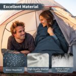 کیسه خواب نیچرهایک - سه فصل - کامفورت 13 درجه Naturehike Envelope Sleeping Bag F150 - 3 Season - NH22MSD05 - تصویر 6