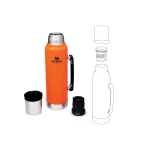 فلاسک استنلی کلاسیک (اورجینال) - 1 لیتر لجندری Stanley Classic Legendary Bottle | 1.0L - تصویر 9