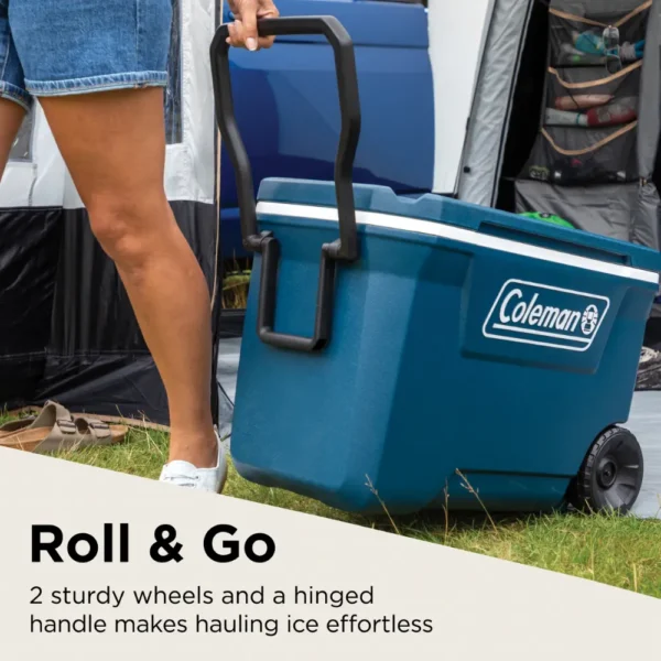 کولباکس کلمن - یخدان چرخ‌دار اکستریم 58 لیتری Coleman® 62QT Xtreme Wheeled Cooler Box - تصویر 10