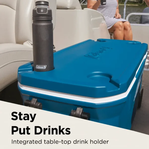 کولباکس کلمن - یخدان چرخ‌دار اکستریم 58 لیتری Coleman® 62QT Xtreme Wheeled Cooler Box - تصویر 11