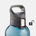 بطری آب کچوا - قمقمه 1.2 لیتری Quechua 1.2L Quick Opening Hiking Water Bottle - Ecozen® - Blue - تصویر 7