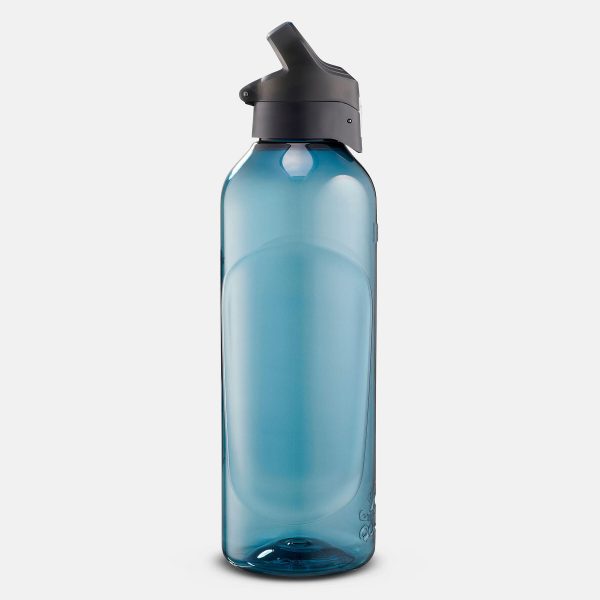 بطری آب کچوا - قمقمه 1.2 لیتری Quechua 1.2L Quick Opening Hiking Water Bottle - Ecozen® - Blue - تصویر 10