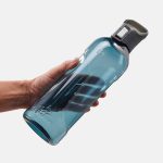 بطری آب کچوا - قمقمه 1.2 لیتری Quechua 1.2L Quick Opening Hiking Water Bottle - Ecozen® - Blue - تصویر 12
