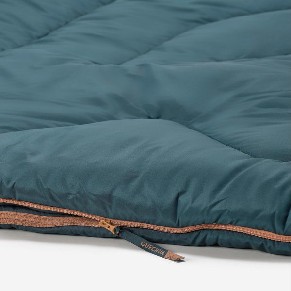 کیسه خواب دونفره کمپینگ کچوا - دمای راحتی 10 درجه Quechua Double Camping Sleeping Bag - 10° Comfort - 2 Person - تصویر 5