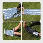 زیرانداز چادر آلومینیومی نیچرهایک - ابعاد 230×230 سانتی‌متر Naturehike Universal Alu XXL Tent Footprint - NH20FCD03 - تصویر 8