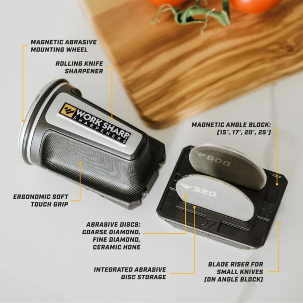 دستگاه تیزکن غلتکی حرفه‌ای ورکشارپ Work Sharp RKS™ Rolling Knife Sharpener - تصویر 3