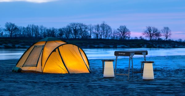 میز کمپینگ گلتیج - با دو چهارپایه چراغ‌دار Goaltage TBL01 LightFold Camping Table - تصویر 2